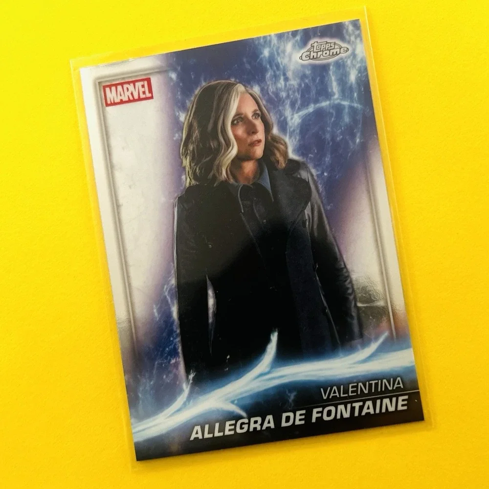2025 Topps Chrome Marvel Studios Valentina Allegra de Fontaine #190 Thunderbolts